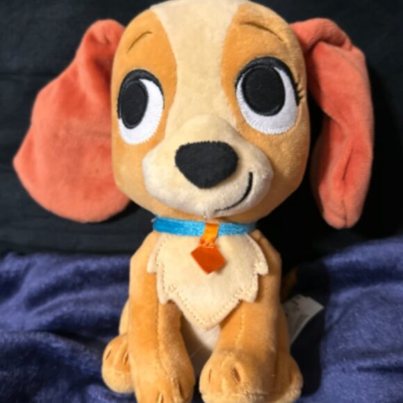 Disney Store Furrytale Friends Lady Plush Lady & The Tramp - Picture 1 of 2